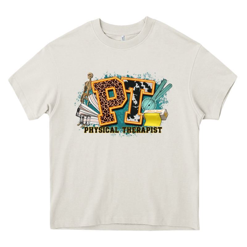 Pt Physical Therapist Western Heavy Core Tee by NancyCooperArtShop | Teevron