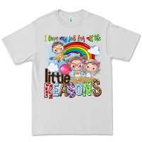 Dove Grey i love my job for all the little reasons Premium Tee - NancyCooperArtShop