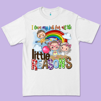 I Love My Job For All The Little Reasons Premium Tee Designed By Nancycooperartshop