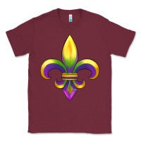 Burgundy mardi gras Classic Tee - RanaPortraitStore