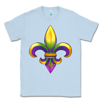 Dusty Blue mardi gras Classic Tee - RanaPortraitStore