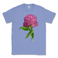 Colony Blue Red Clover Illustrations Classic Tee - LillyAllenDesigns