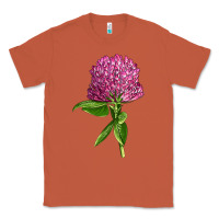 Copper Red Clover Illustrations Classic Tee - LillyAllenDesigns