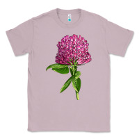 Lilac Red Clover Illustrations Classic Tee - LillyAllenDesigns