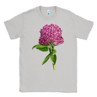 Moon Dust Red Clover Illustrations Classic Tee - LillyAllenDesigns
