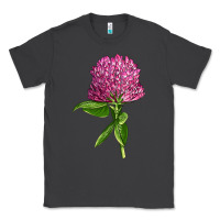 Smoke Red Clover Illustrations Classic Tee - LillyAllenDesigns