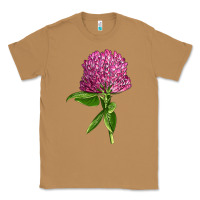 Toasted Coconut Red Clover Illustrations Classic Tee - LillyAllenDesigns