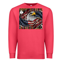 Cardinal American eagle Premium Sweatshirt - CowhideDigitalArt
