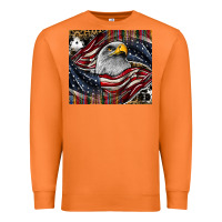 Carrot American eagle Premium Sweatshirt - CowhideDigitalArt