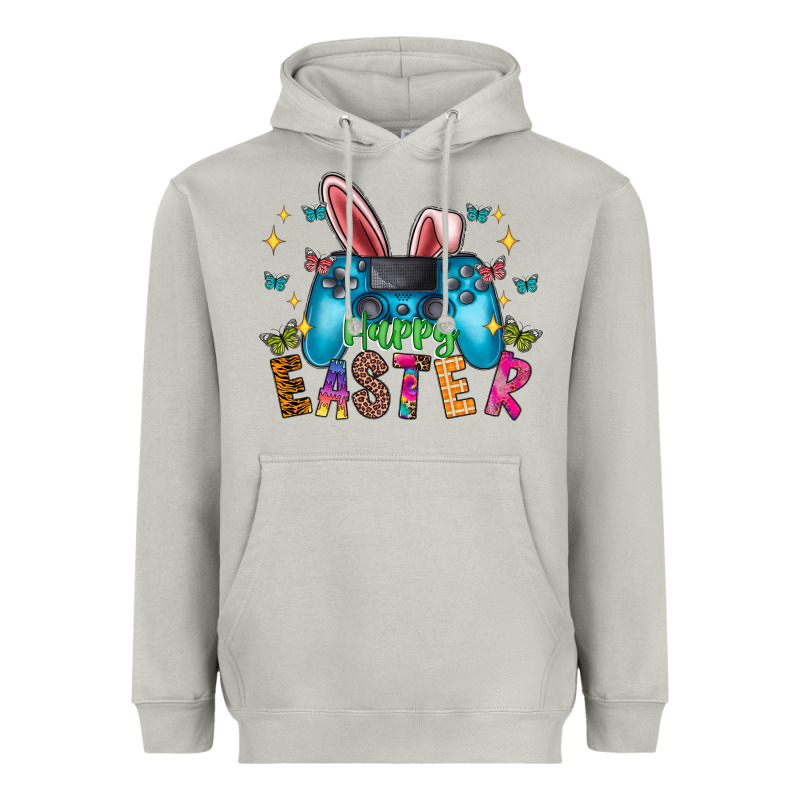 Happy Easter Gamer Heavyweight Hoodie by CowhideDigitalArt | Teevron