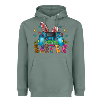 Sage Happy Easter Gamer Heavyweight Hoodie - CowhideDigitalArt