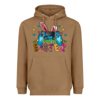 Toasted Coconut Happy Easter Gamer Heavyweight Hoodie - CowhideDigitalArt