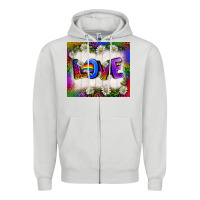 Dove Grey Western Love LGBTQ Tumbler Zipper Hoodie - BundleAndBundleShop