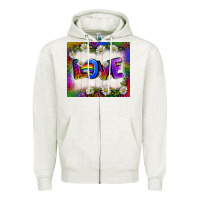 Oatmeal Heather Western Love LGBTQ Tumbler Zipper Hoodie - BundleAndBundleShop