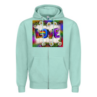 Seafoam Western Love LGBTQ Tumbler Zipper Hoodie - BundleAndBundleShop