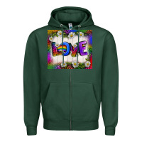 Sports Green Western Love LGBTQ Tumbler Zipper Hoodie - BundleAndBundleShop