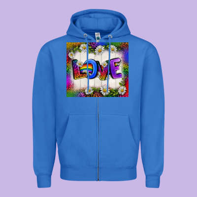 Western Love Lgbtq Tumbler Zipper Hoodie Designed By Bundleandbundleshop