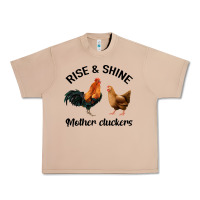 Burro Rise and Shine Mother Cluckers Urban Heavy Tee - Bettercallsaul