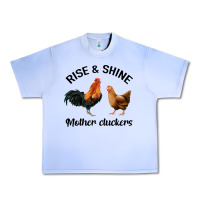 Grape Ice Rise and Shine Mother Cluckers Urban Heavy Tee - Bettercallsaul