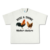 Pistachio Rise and Shine Mother Cluckers Urban Heavy Tee - Bettercallsaul