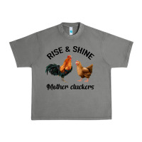 Tornado Rise and Shine Mother Cluckers Urban Heavy Tee - Bettercallsaul