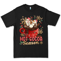 Black hot cocoa season Premium Tee - MaliasSmallBusiness