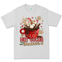 Dove Grey hot cocoa season Premium Tee - MaliasSmallBusiness