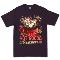 Plum hot cocoa season Premium Tee - MaliasSmallBusiness