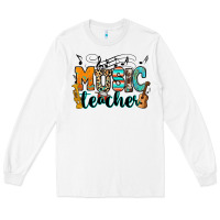 White music teacher Long Sleeve Tee - RanaPortraitStore