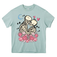 Arona the lovers skeletons Heavy Core Tee - MaliasSmallBusiness