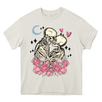 Cream the lovers skeletons Heavy Core Tee - MaliasSmallBusiness