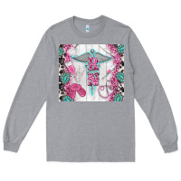 Heather Grey rn Long Sleeve Tee - TumblerDesignByShophia