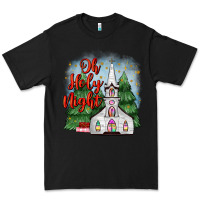 Black christmas church oh holy night Premium Tee - MaliasSmallBusiness