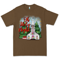 Cacao christmas church oh holy night Premium Tee - MaliasSmallBusiness