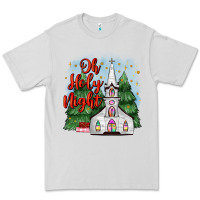 Dove Grey christmas church oh holy night Premium Tee - MaliasSmallBusiness