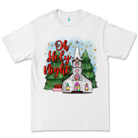 White christmas church oh holy night Premium Tee - MaliasSmallBusiness