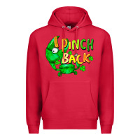 Cardinal I pinch back with crab st. patricks day Premium Hoodie - FaDigitalArtStudio
