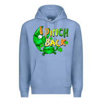 Colony Blue I pinch back with crab st. patricks day Premium Hoodie - FaDigitalArtStudio