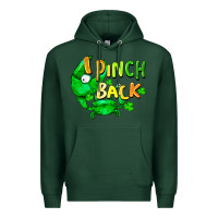 Sports Green I pinch back with crab st. patricks day Premium Hoodie - FaDigitalArtStudio