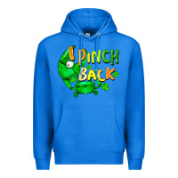 True Royal I pinch back with crab st. patricks day Premium Hoodie - FaDigitalArtStudio