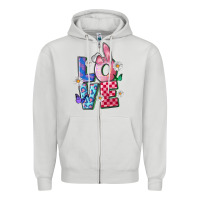 Easter Love Zipper Hoodie | Teevron