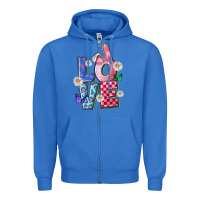 True Royal easter love Zipper Hoodie - FaDigitalArtStudio