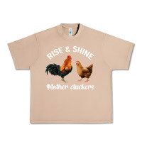Burro Rise and Shine Mother Cluckers Urban Heavy Tee - Bettercallsaul