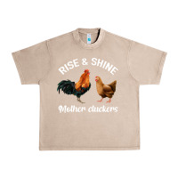French Oak Rise and Shine Mother Cluckers Urban Heavy Tee - Bettercallsaul