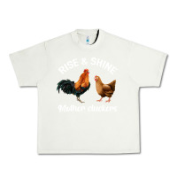 Pistachio Rise and Shine Mother Cluckers Urban Heavy Tee - Bettercallsaul