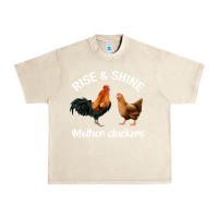 Sandshell Rise and Shine Mother Cluckers Urban Heavy Tee - Bettercallsaul
