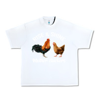 White Rise and Shine Mother Cluckers Urban Heavy Tee - Bettercallsaul