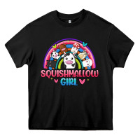 Black squishmallow girl Heavy Core Tee - JahusDesignShop