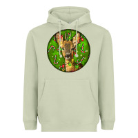 Matcha red brocket deer christmas Heavyweight Hoodie - LillyAllenDesigns