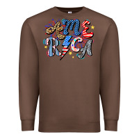 Chestnut America Premium Sweatshirt - CowhideDigitalArt